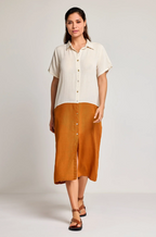 Vestido Longo Estilo Camiseiro - DAVID MARE