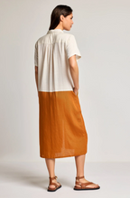 Vestido Longo Estilo Camiseiro - DAVID MARE