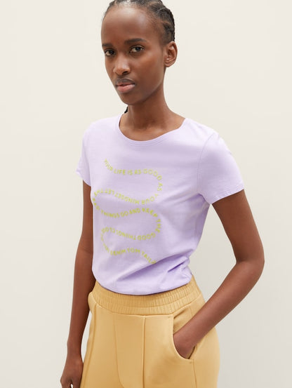 T-shirt de Senhora - TOM TAILOR