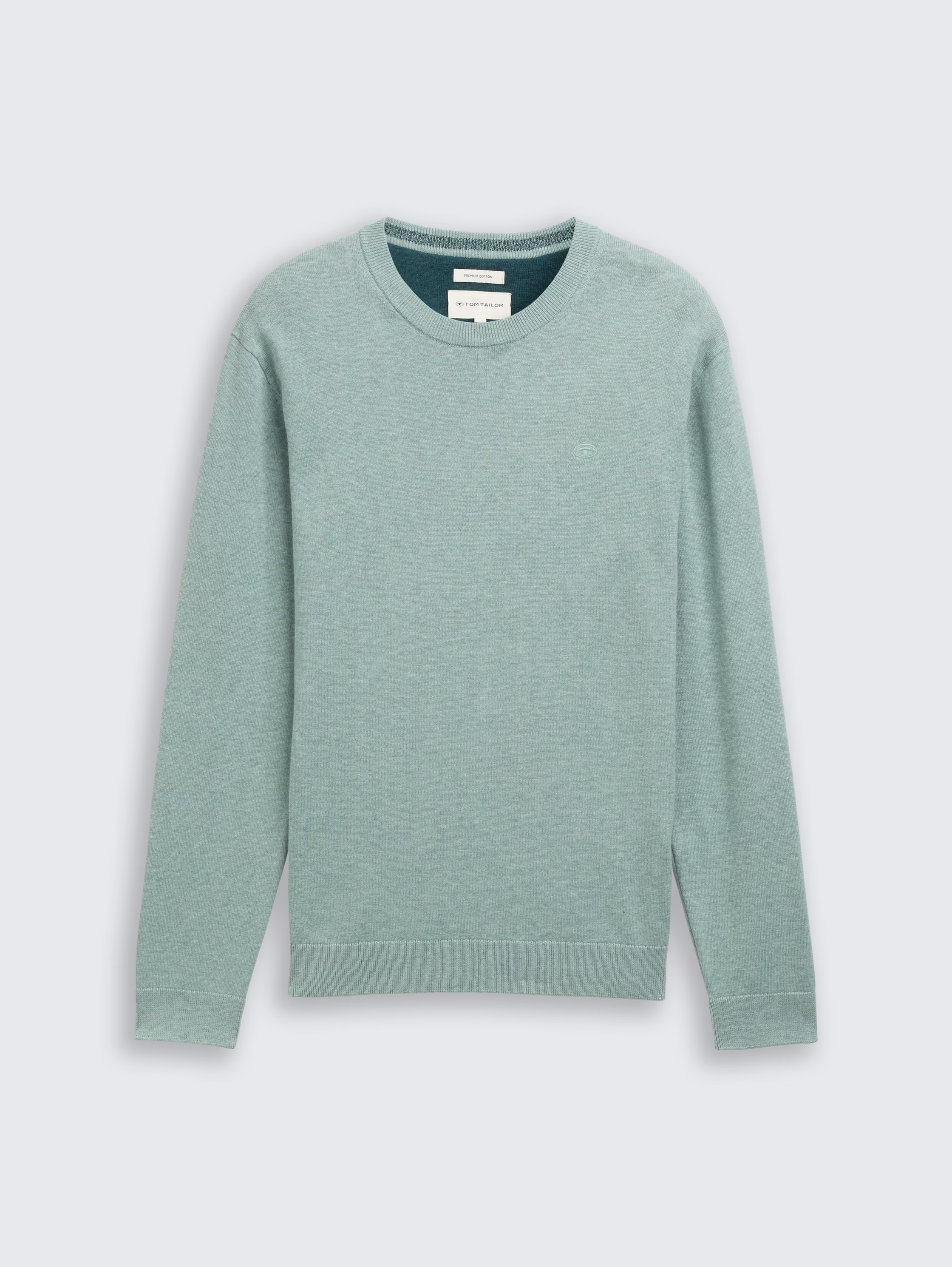 Pullover com decote redondo - TOM TAILOR