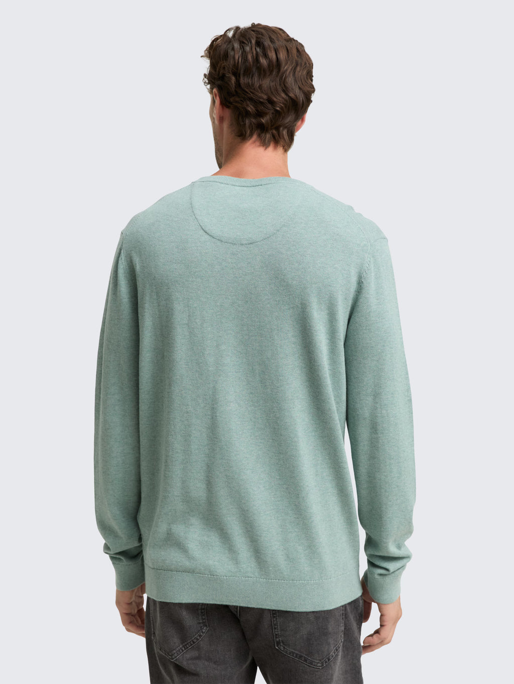 Pullover c/Gola em V - TOM TAILOR