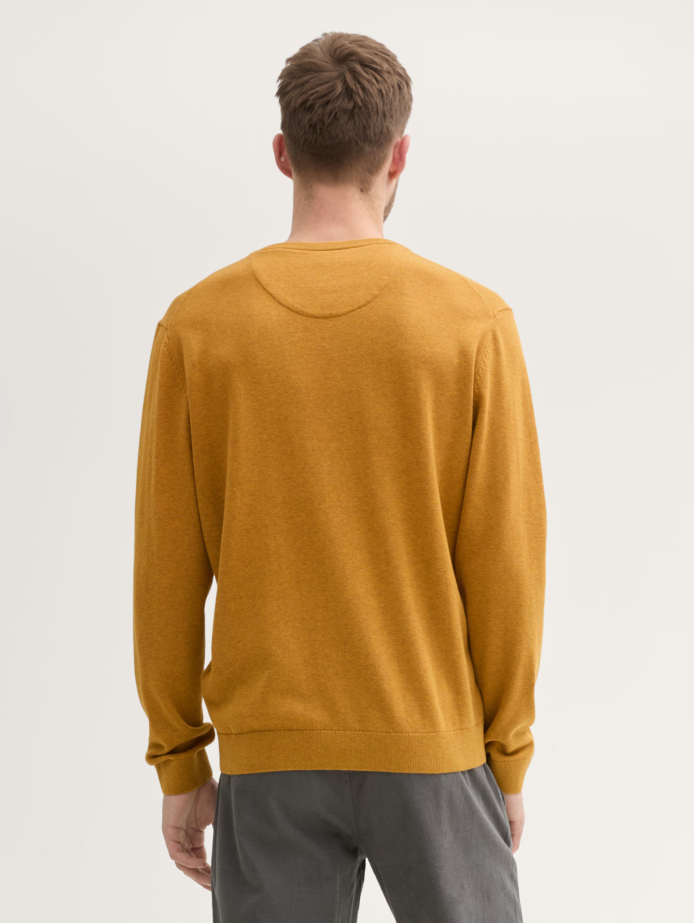 Pullover c/Gola em V - TOM TAILOR
