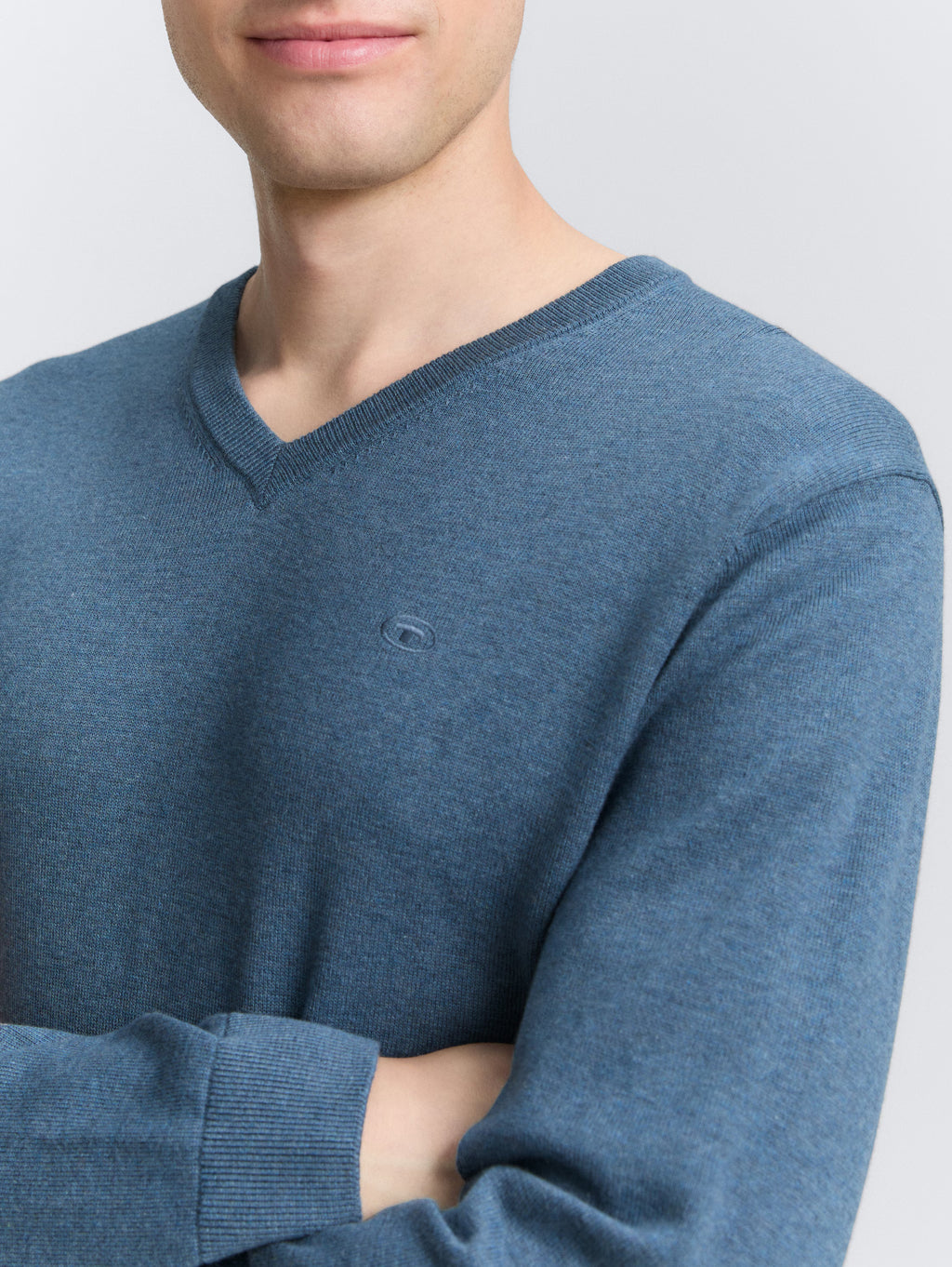Pullover c/Gola em V - TOM TAILOR