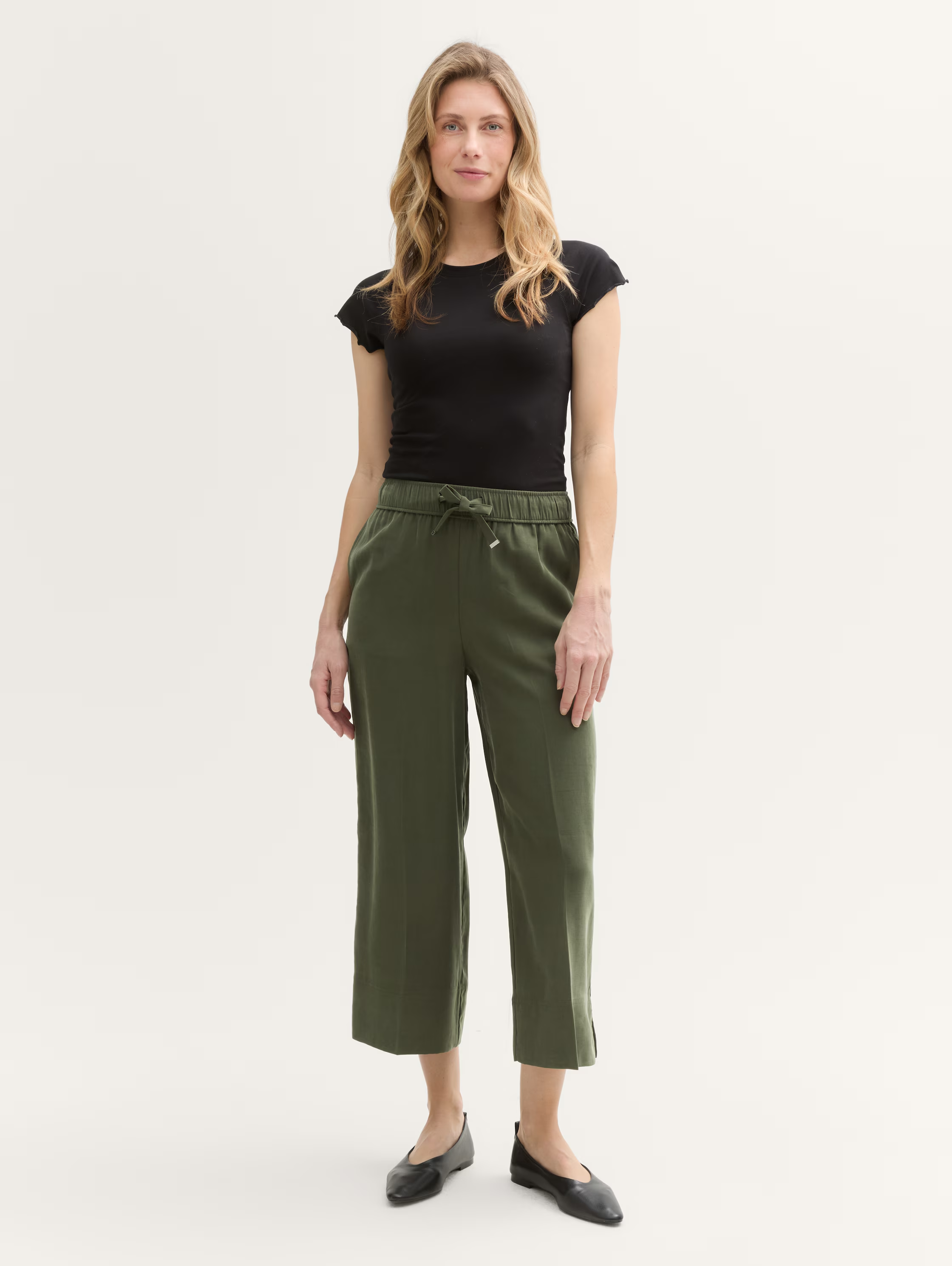 Calça high waist culotte - TOM TAILOR