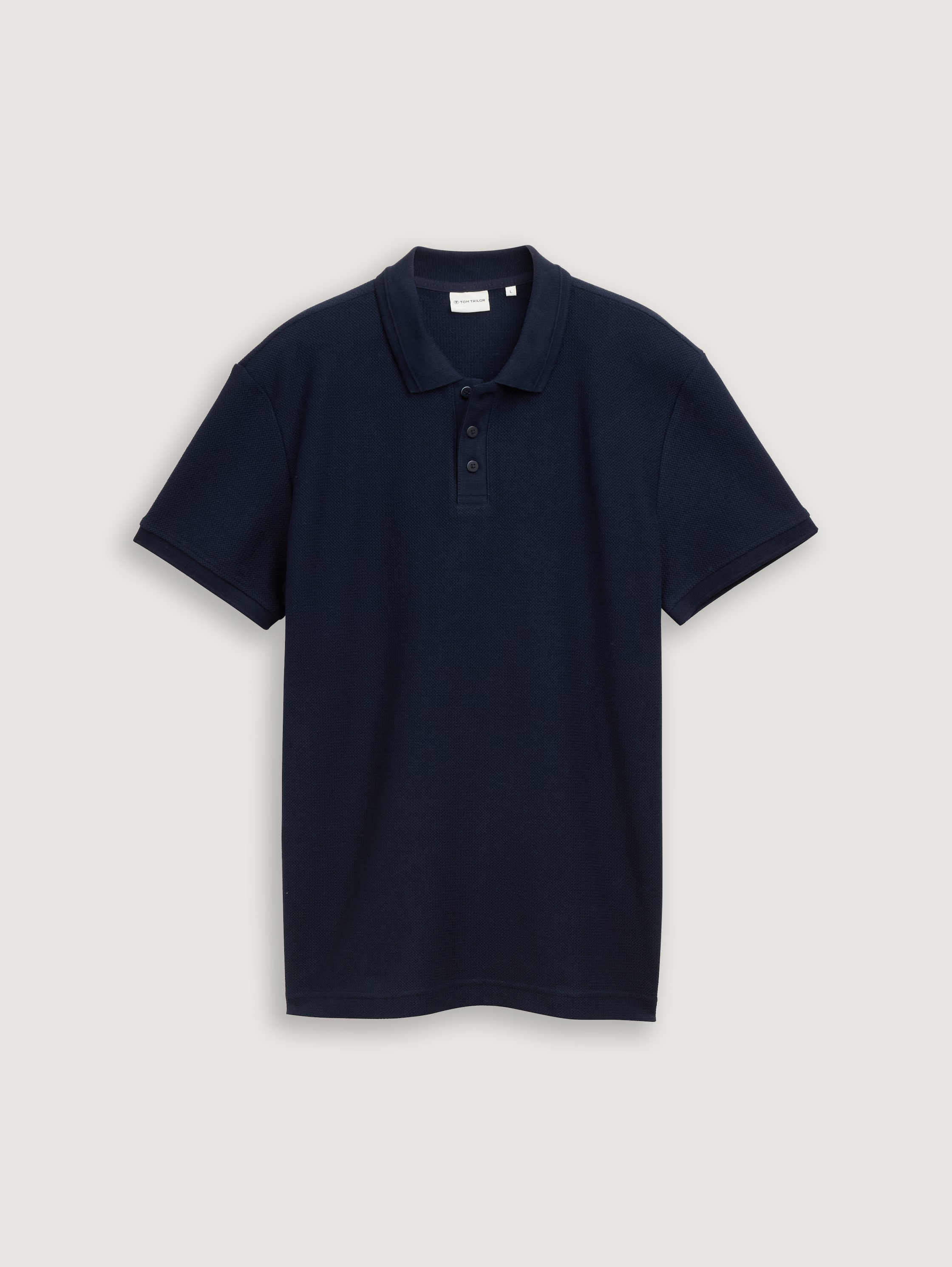 Polo texturado de homem - TOM TAILOR