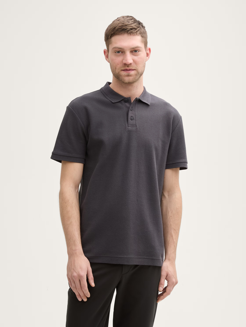 Polo texturado de homem - TOM TAILOR