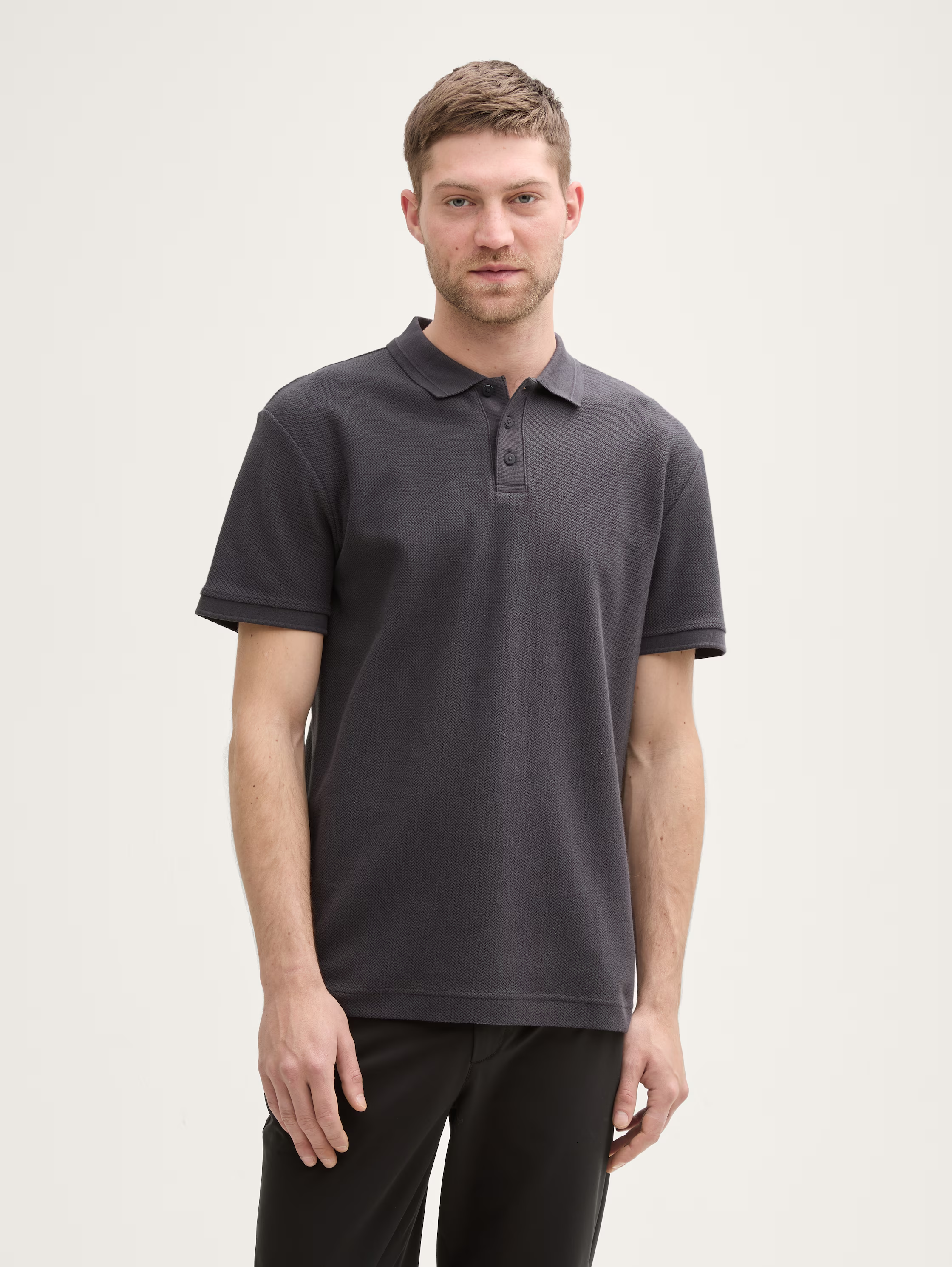 Polo texturado de homem - TOM TAILOR