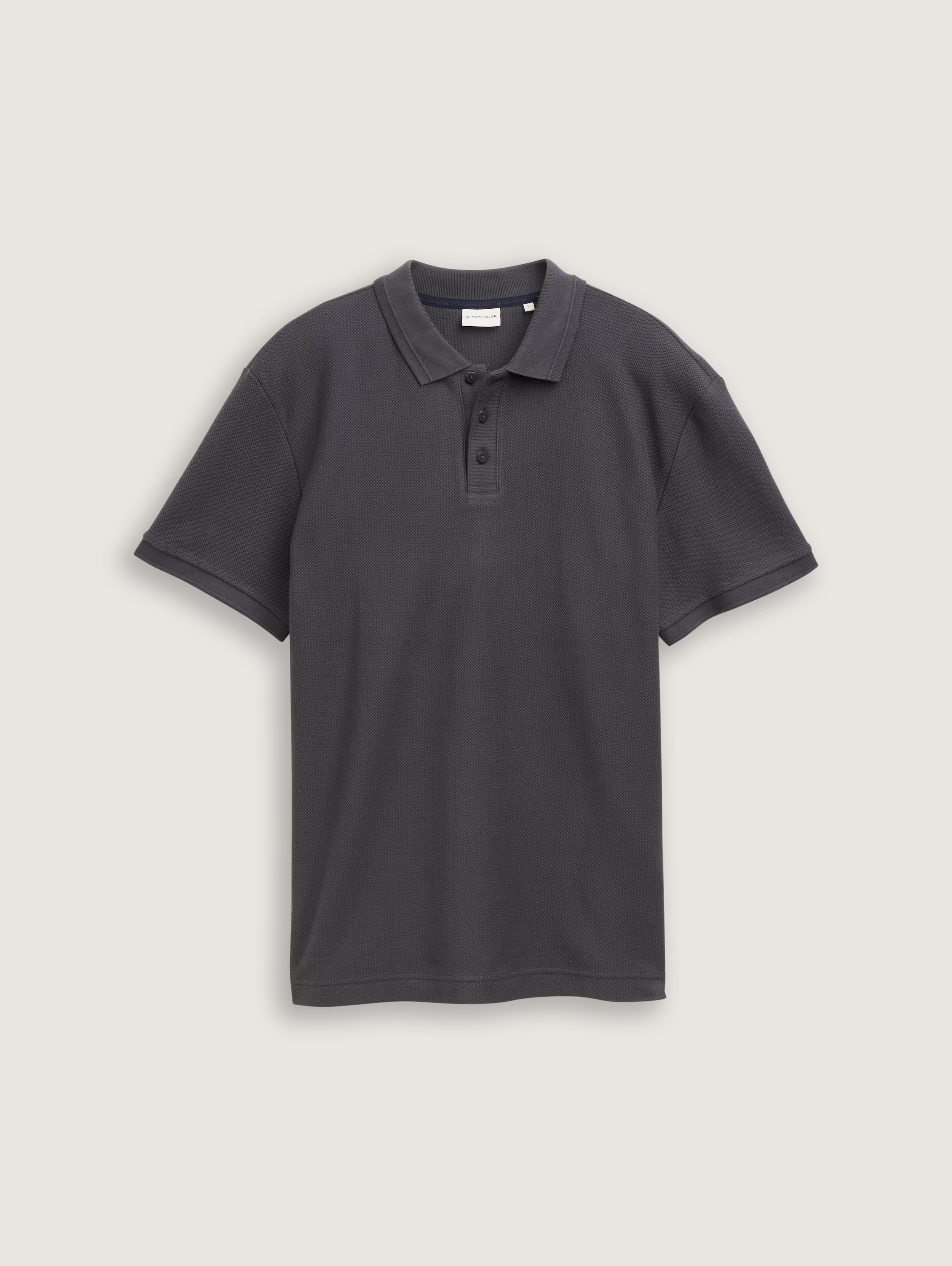 Polo texturado de homem - TOM TAILOR