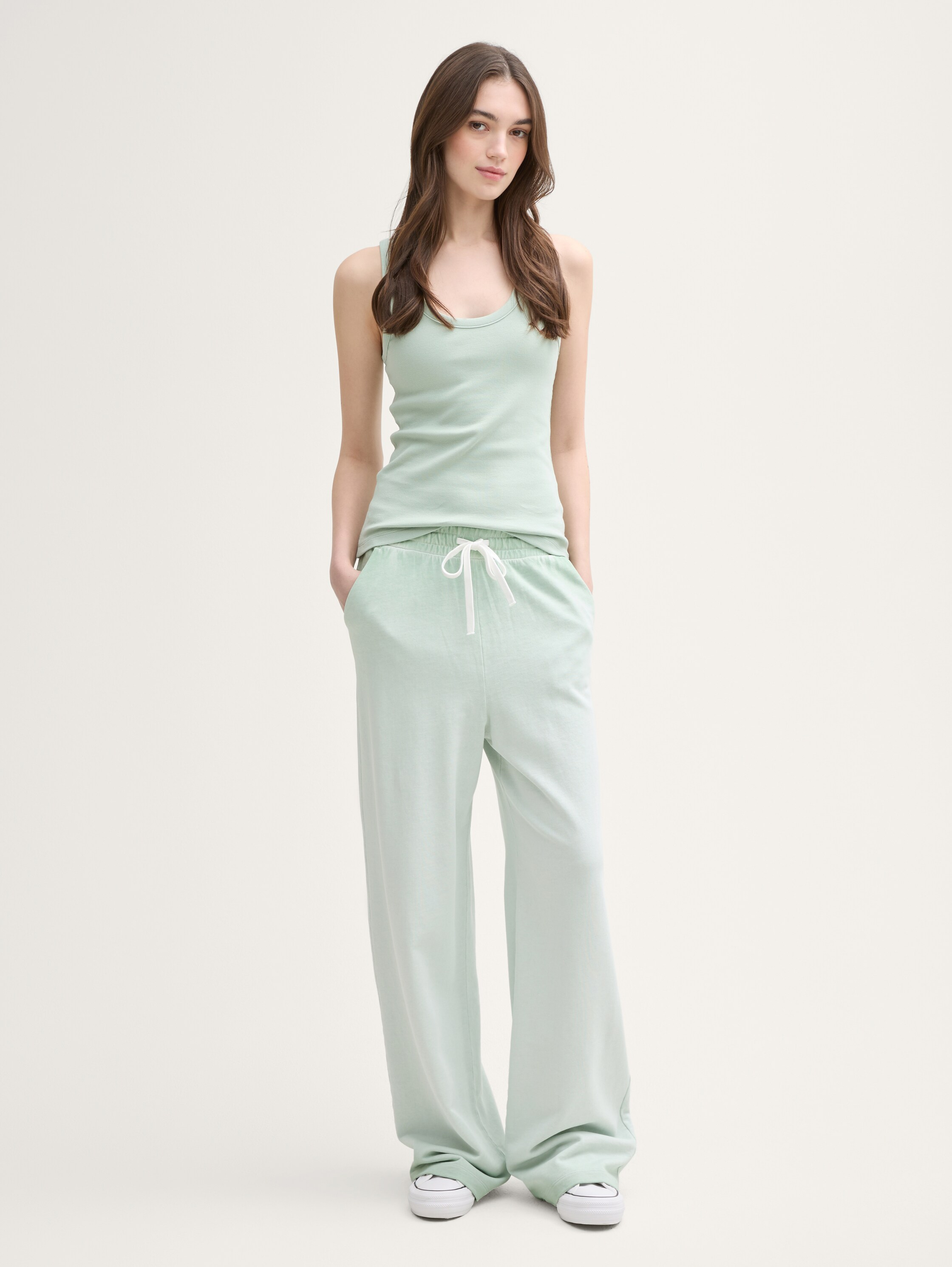 Calça de Fato de Treino Wide Leg - TOM TAILOR