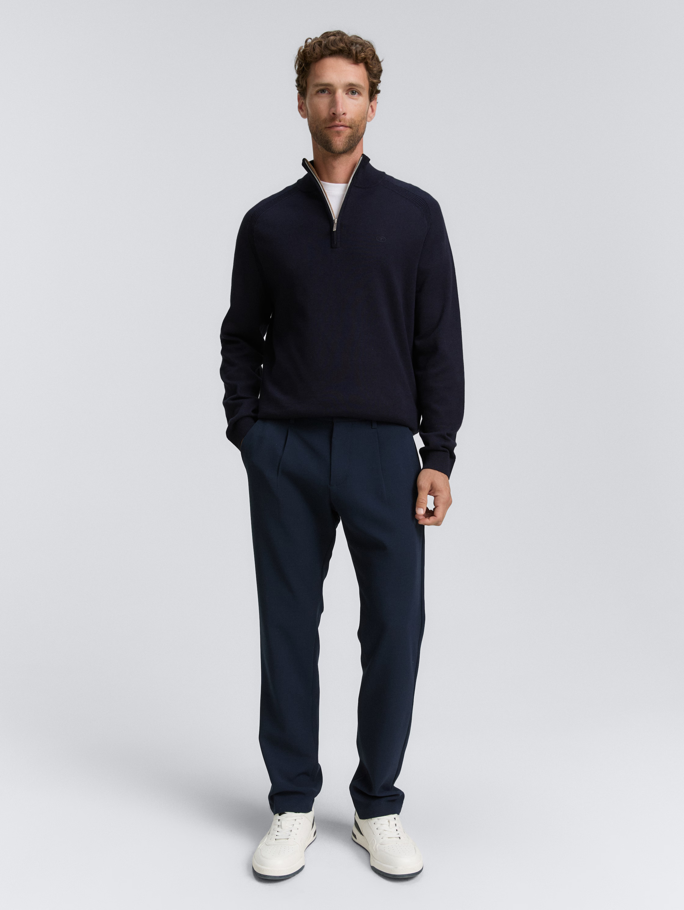 Pullover com Fecho - TOM TAILOR