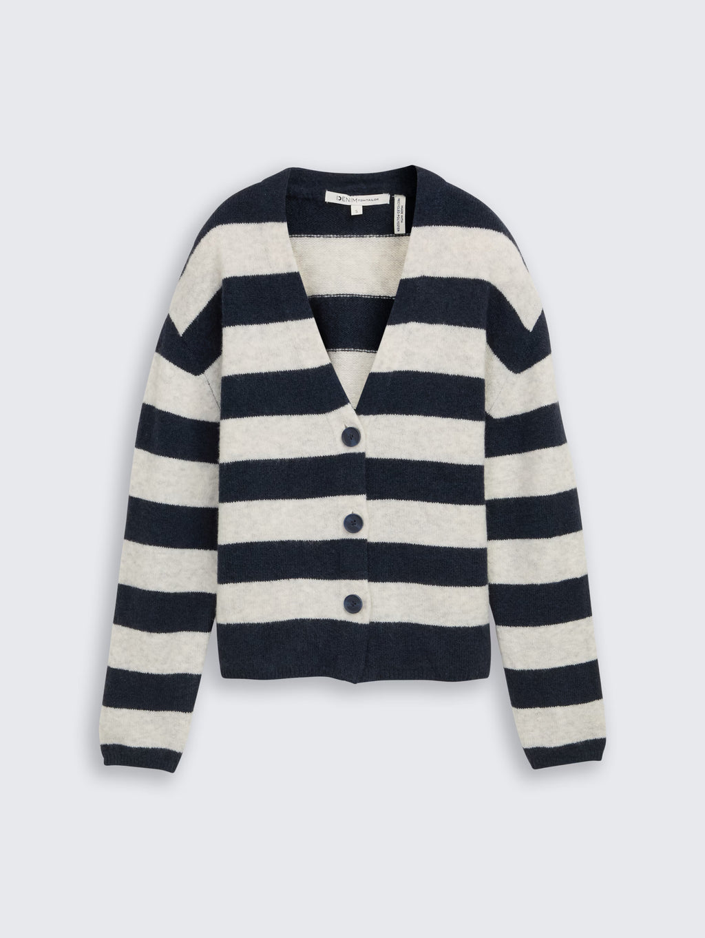 Cardigan com decote em V - TOM TAILOR