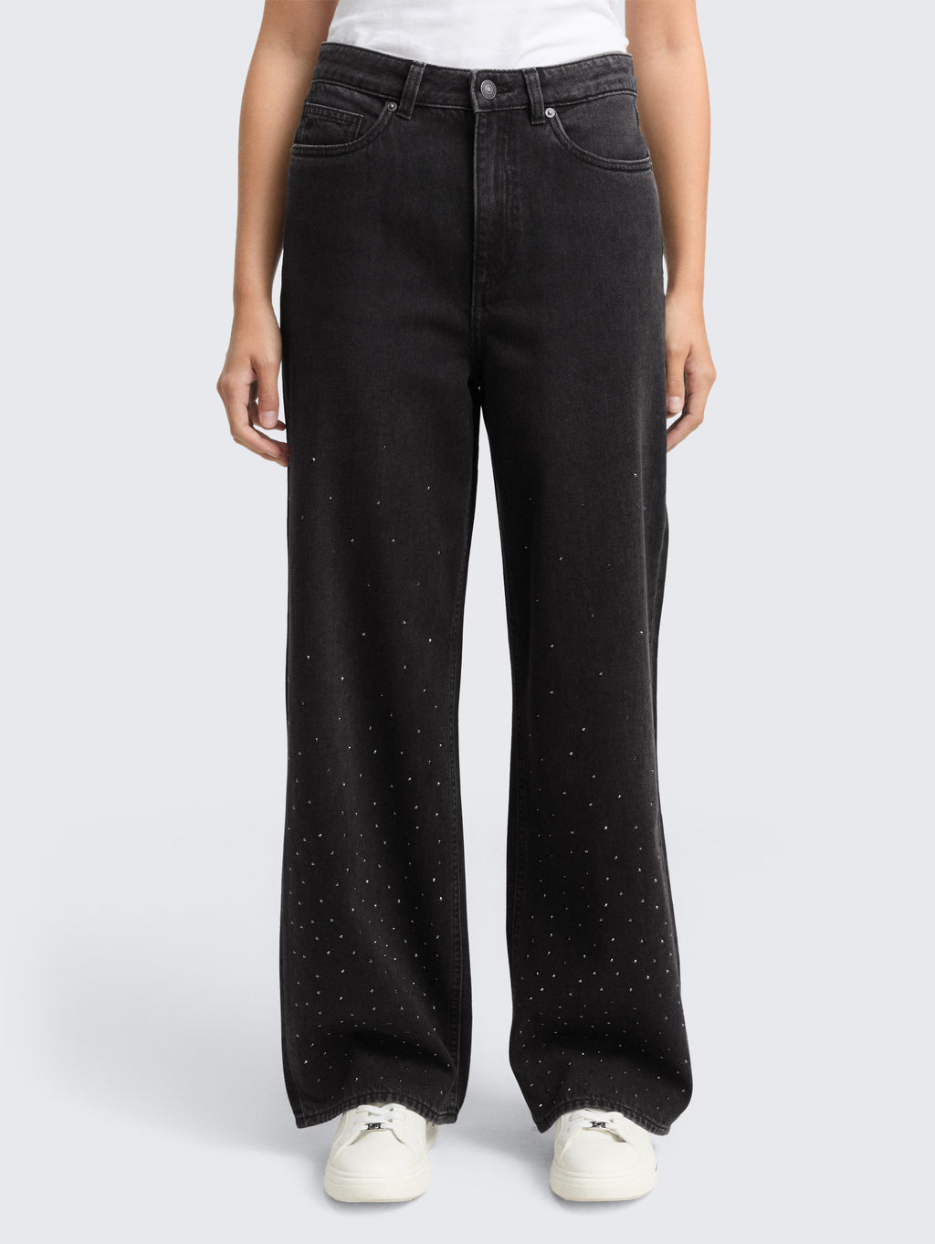 Calças de Ganga c/Brilhantes - TOM TAILOR