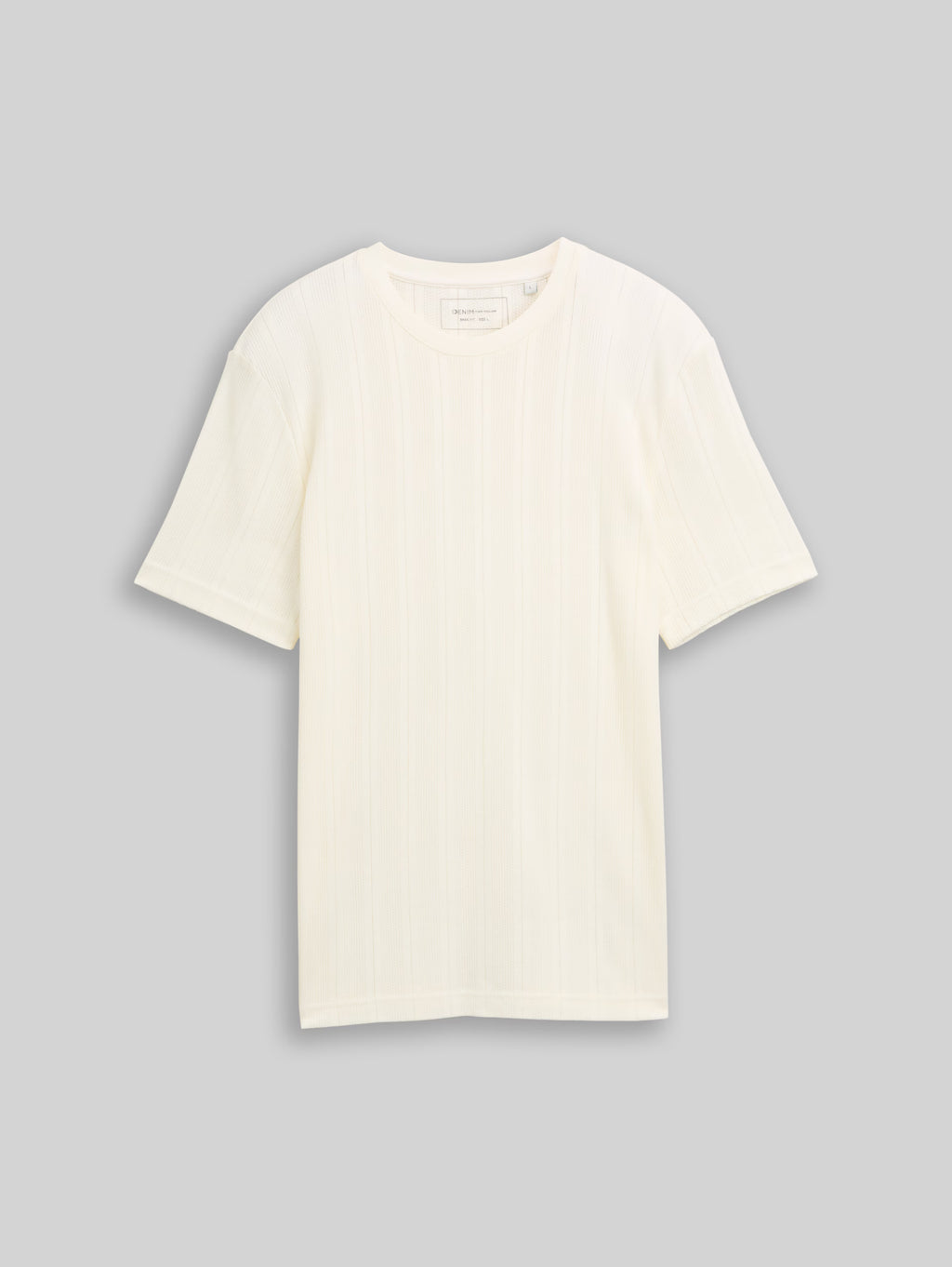 T-shirt c/ Textura - TOM TAILOR