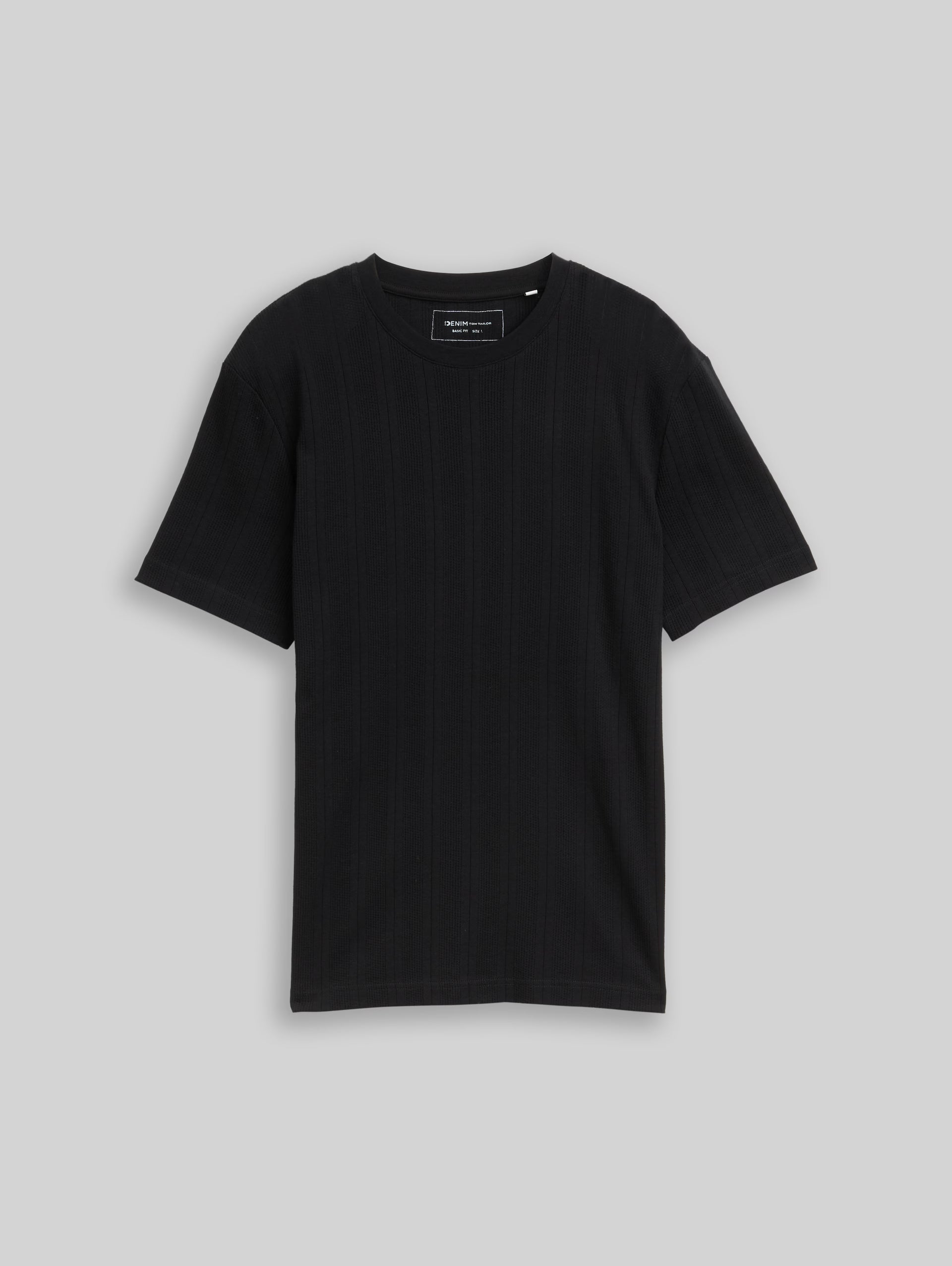 T-shirt c/ Textura - TOM TAILOR