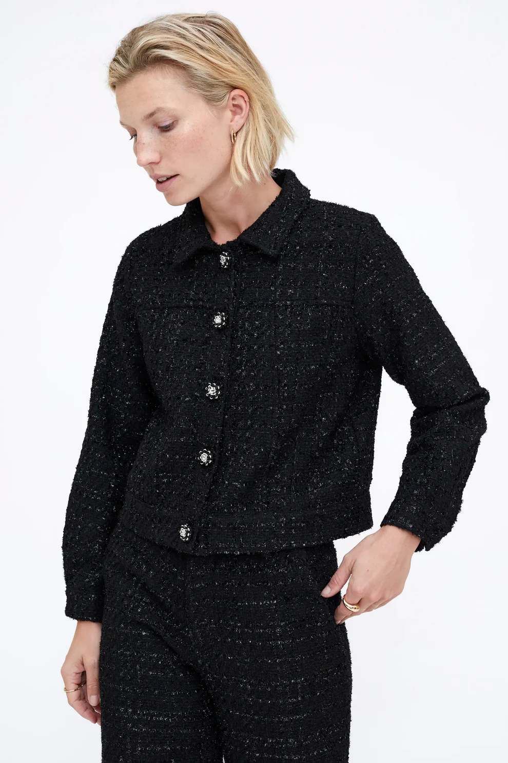 Casaco Clássico - WILD PONY (estilo tweed)