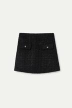 Saia Curta - WILD PONY (estilo tweed)