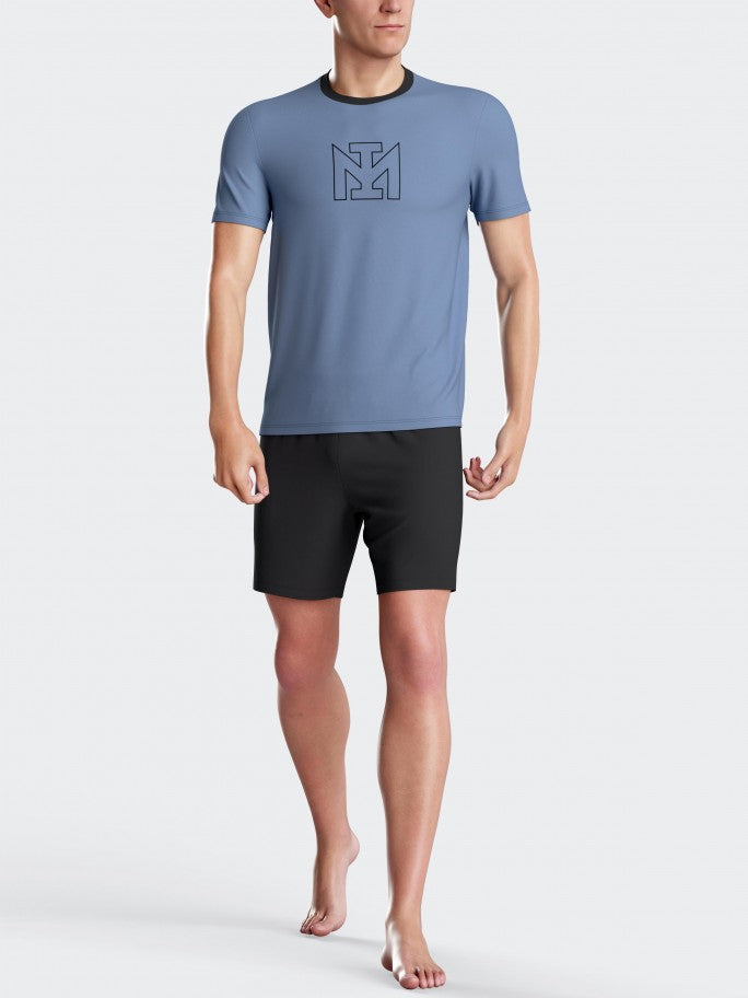 Pijama de homem com calção - IMPETUS