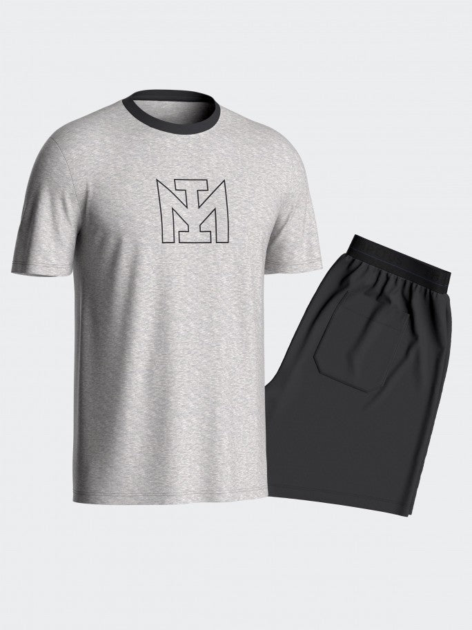 Pijama de homem com calção - IMPETUS