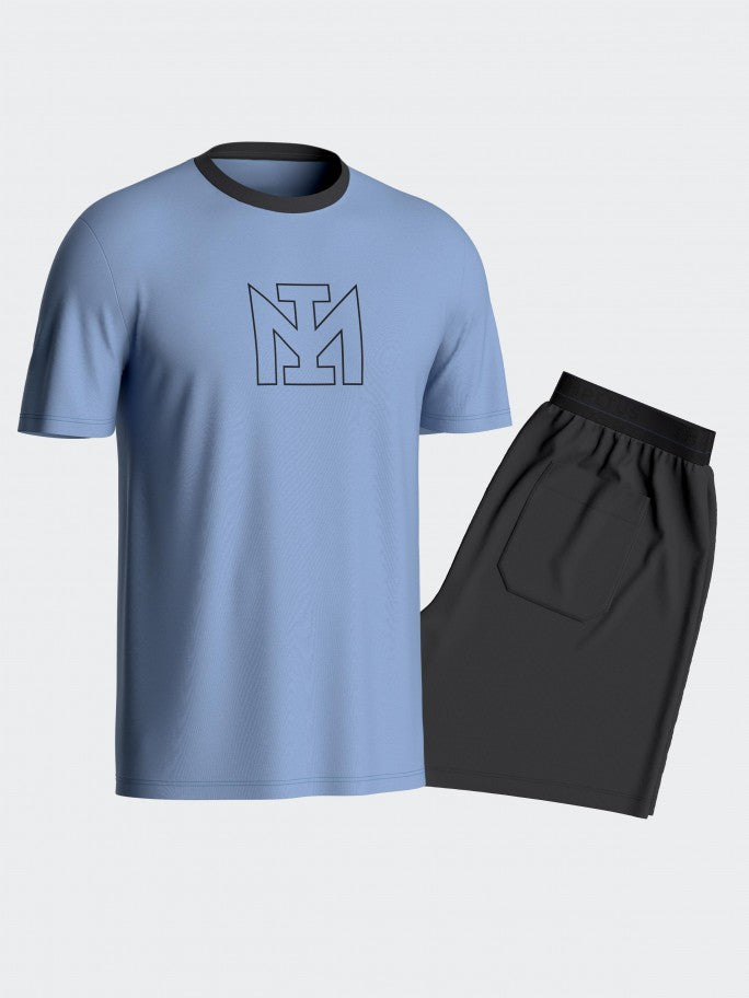 Pijama de homem com calção - IMPETUS