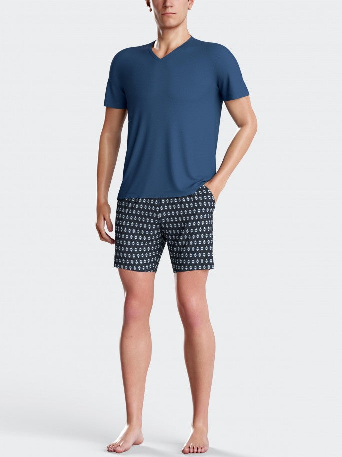 Pijama de homem com calção - IMPETUS