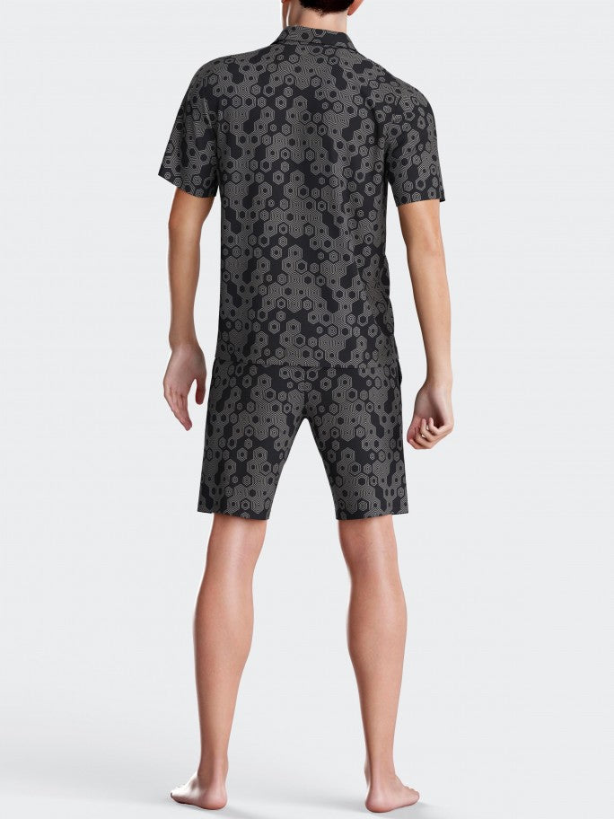 Pijama de homem estilo camisa - IMPETUS