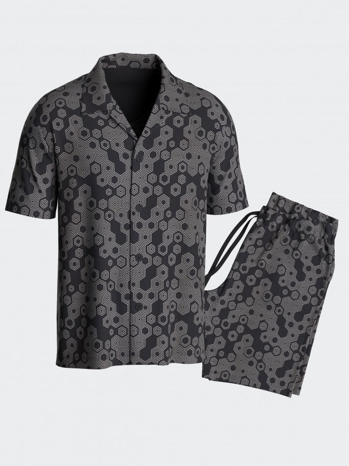 Pijama de homem estilo camisa - IMPETUS