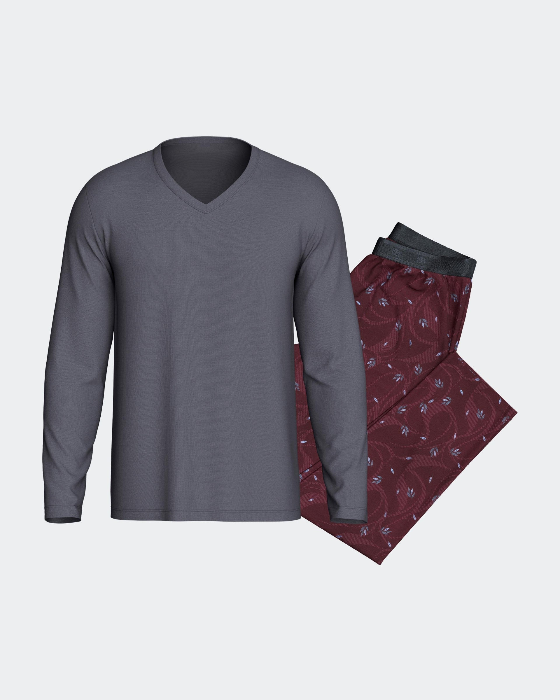 Pijama com calça estampada - IMPETUS