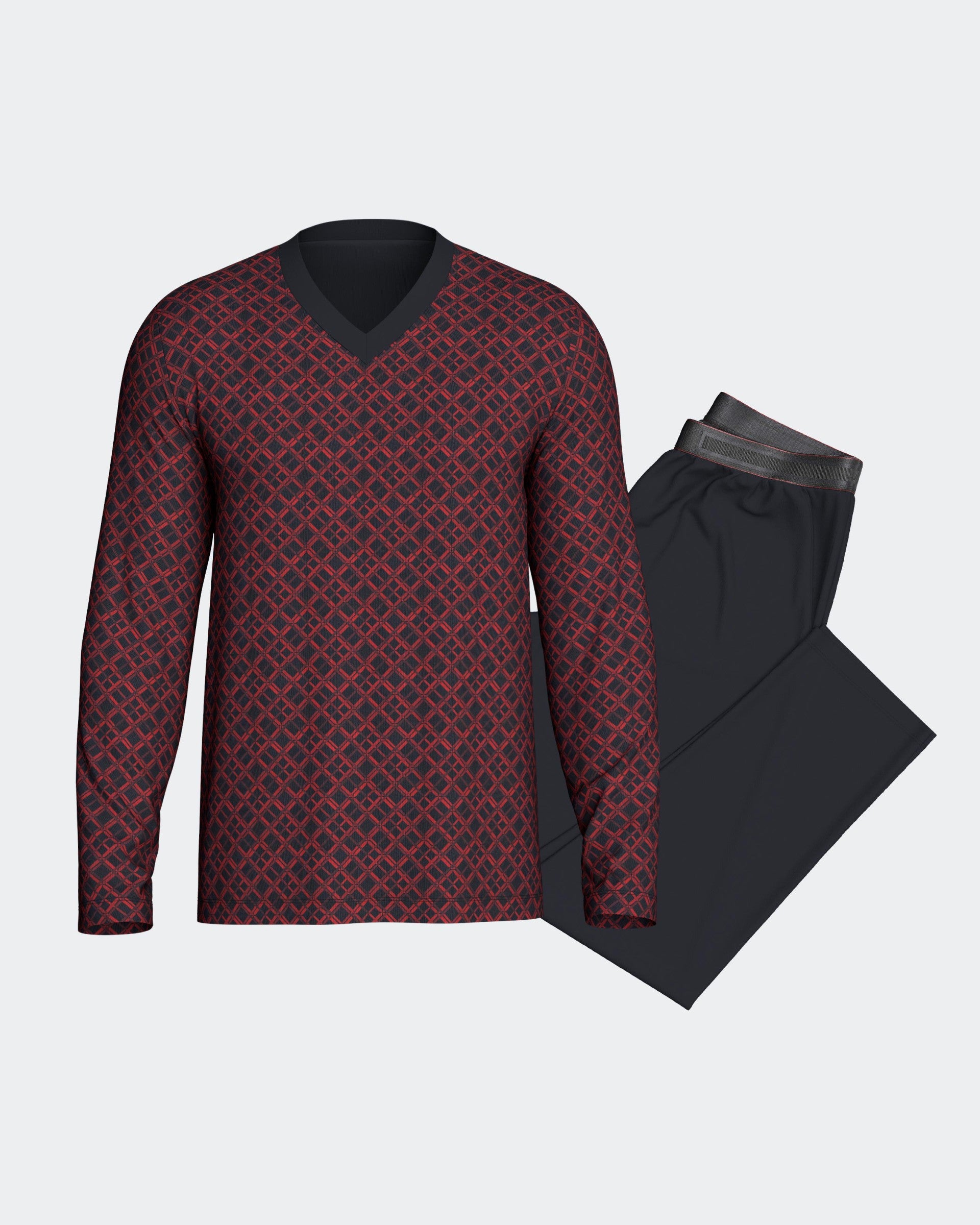 Pijama de homem estampado - IMPETUS