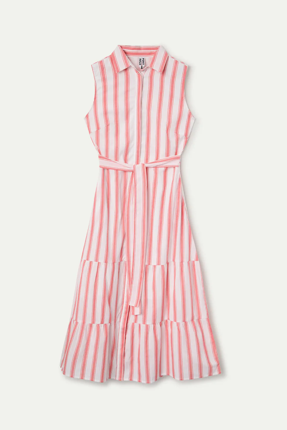 Vestido Longo com Cinto de Laço - WILD PONY