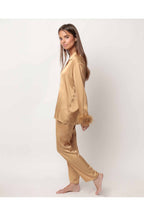 Pijama de Cetim c/ Plumas Removíveis - ADMAS