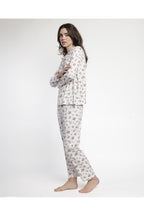 Pijama de Algodão em Estilo Camiseiro - ADMAS