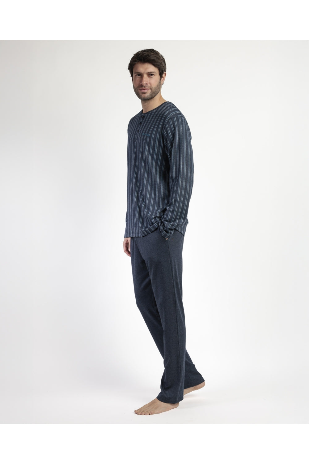 Pijama de Algodão c/Ligeira Carda - ADMAS