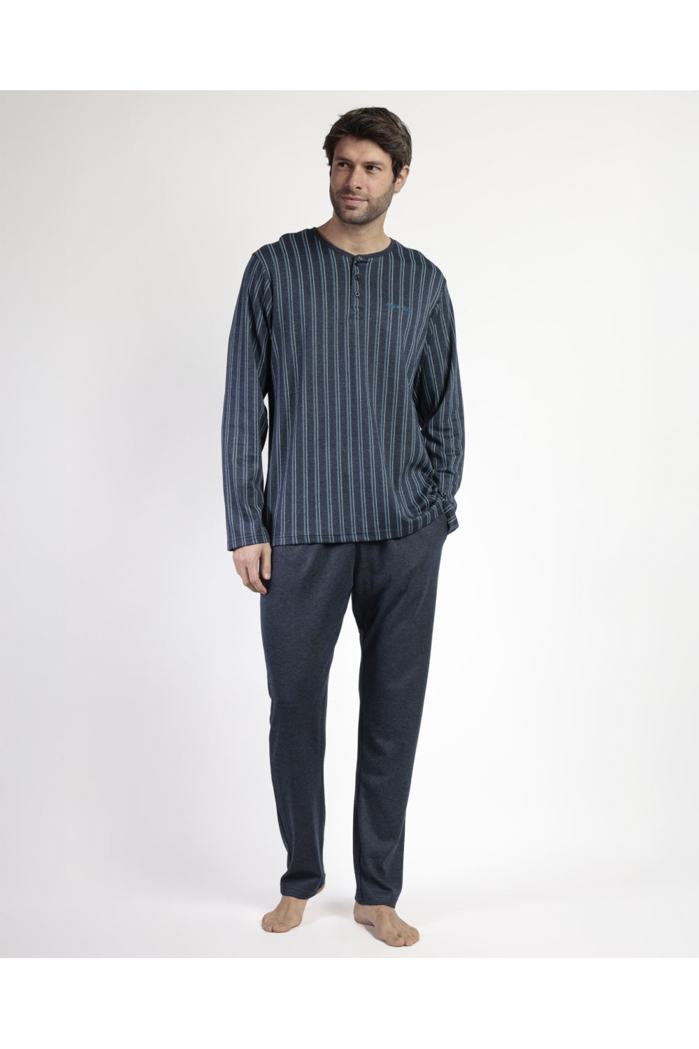 Pijama de Algodão c/Ligeira Carda - ADMAS