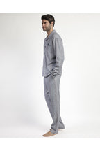 Pijama no Estilo Clássico c/ Ligeira Carda - ADMAS