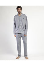 Pijama no Estilo Clássico c/ Ligeira Carda - ADMAS