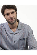 Pijama no Estilo Clássico c/ Ligeira Carda - ADMAS