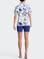 Pijama estilo camisa com calções - IMPETUS