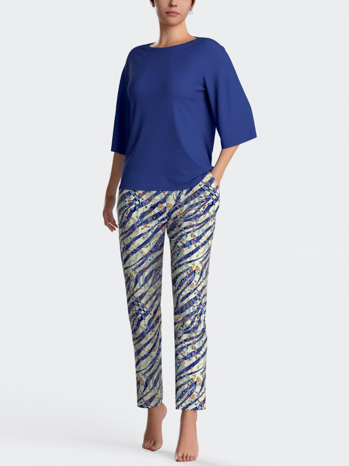 Pijama de senhora com calça - IMPETUS