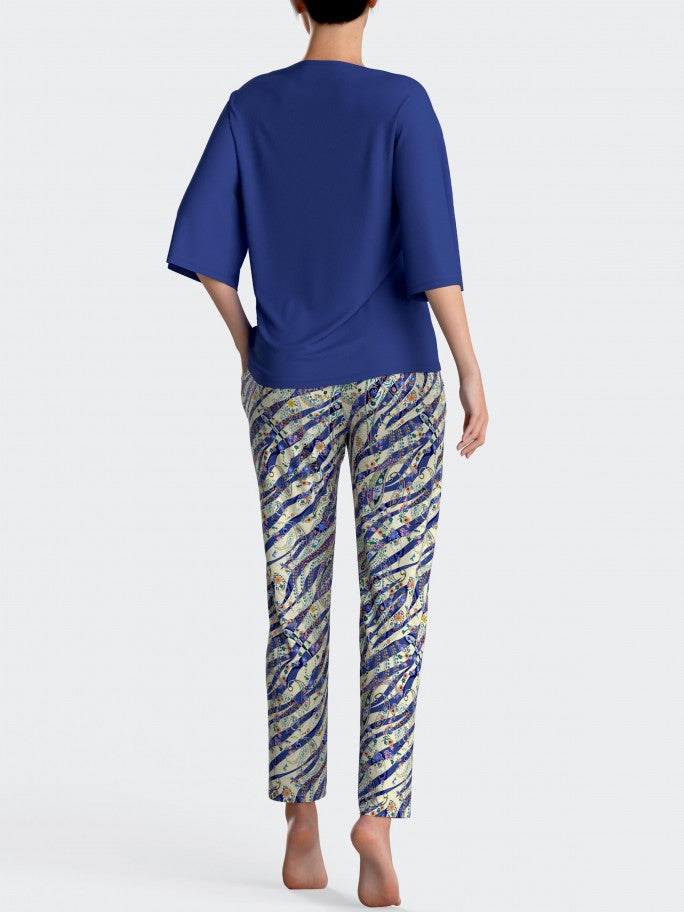 Pijama de senhora com calça - IMPETUS