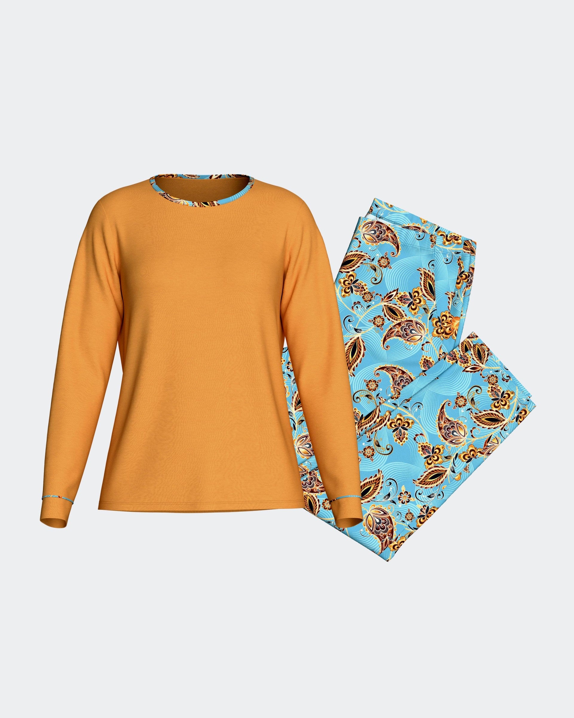 Pijama de senhora estampado - IMPETUS