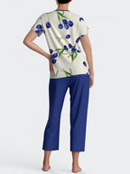Pijama de senhora com calça - IMPETUS