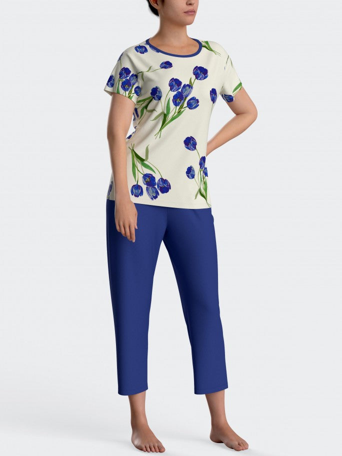 Pijama de senhora com calça - IMPETUS