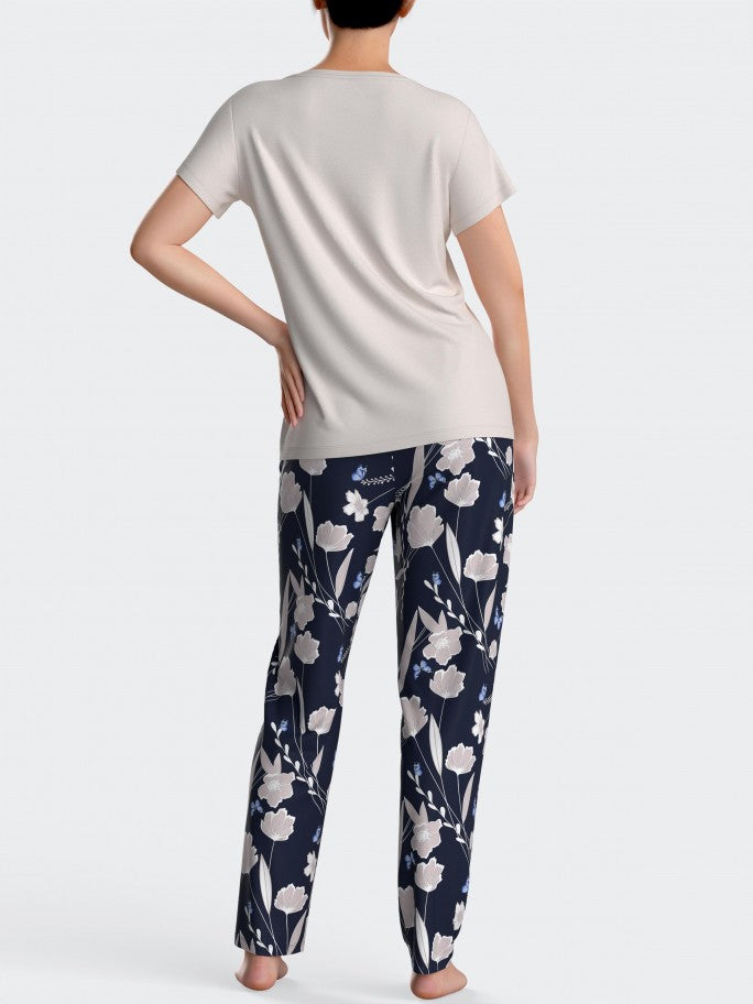 Pijama de senhora com calça - IMPETUS