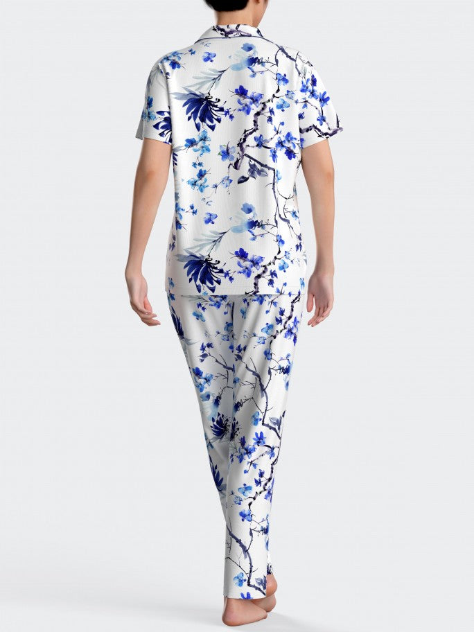 Pijama estilo camisa com calça - IMPETUS