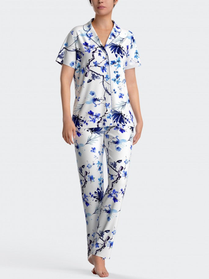 Pijama estilo camisa com calça - IMPETUS
