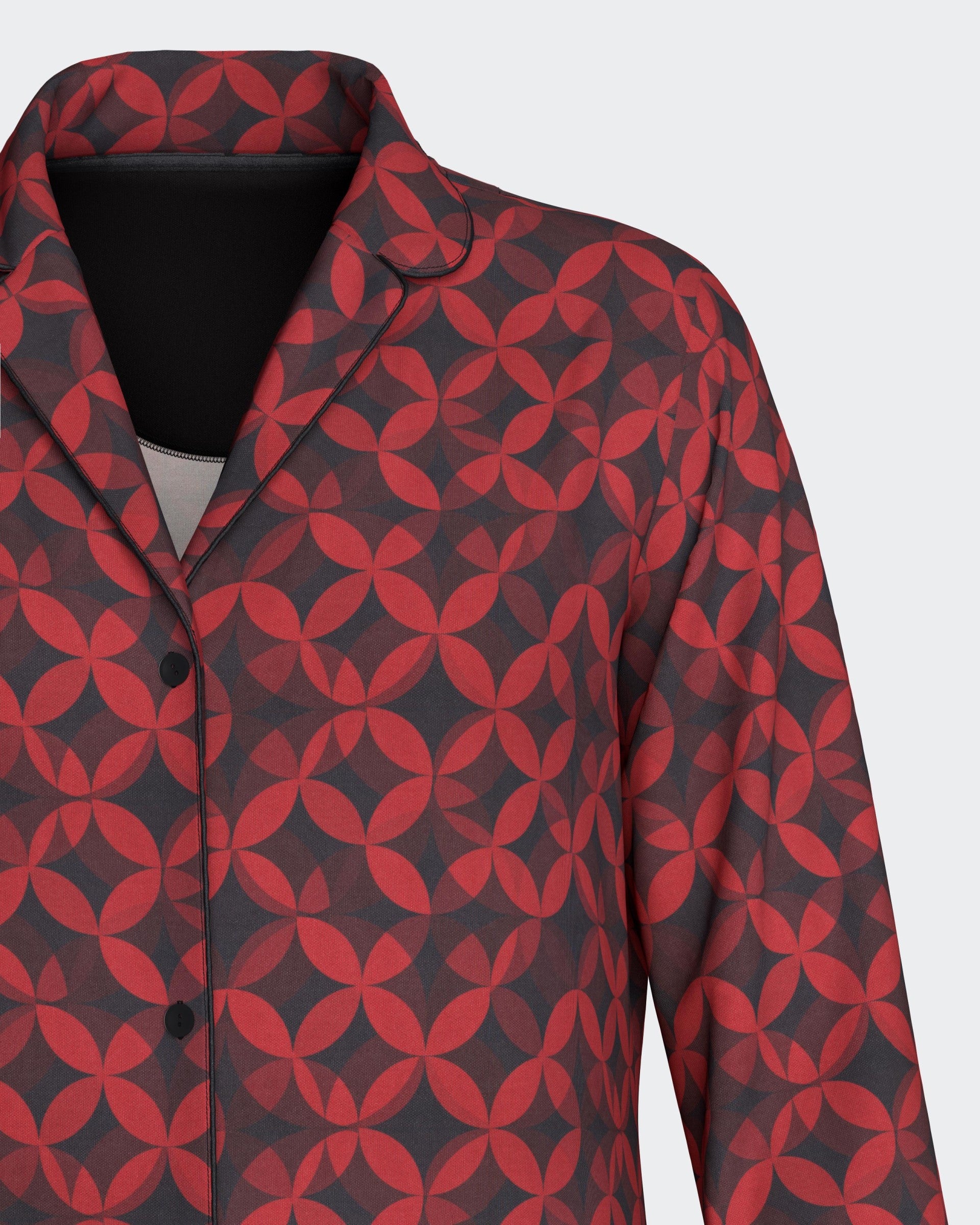 Camisa de noite estilo camiseiro - IMPETUS