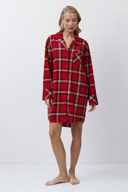 Camisa de noite estilo camiseiro BELL - ARUELLE