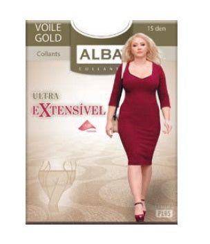 Collant Ultra Extensível - ALBA - 15DEN