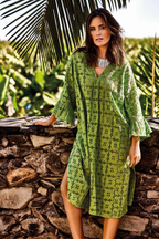 Vestido bordado Dora - DAVID MARE