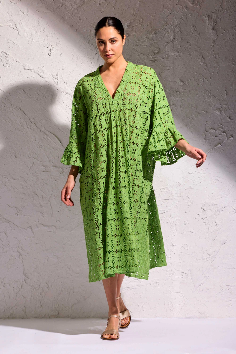 Vestido bordado Dora - DAVID MARE